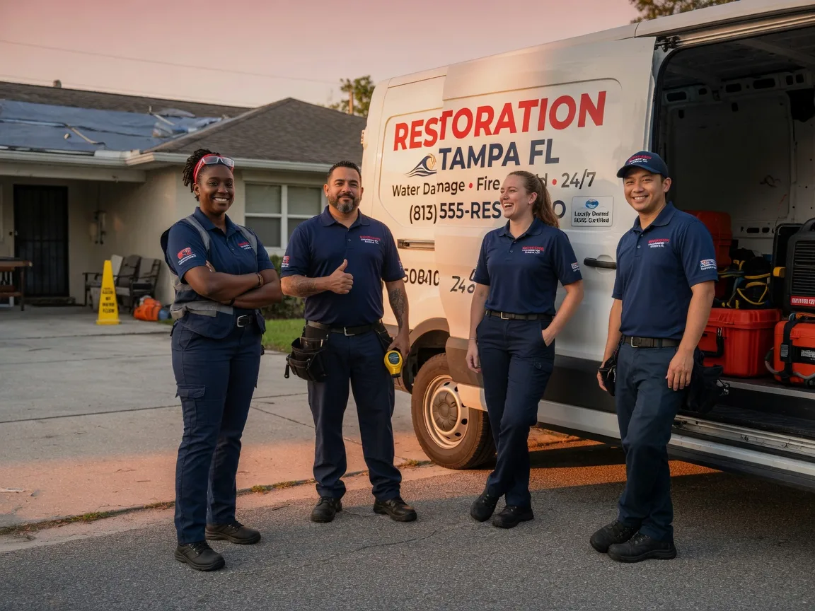 Water Damage Restoration company in South China, ME