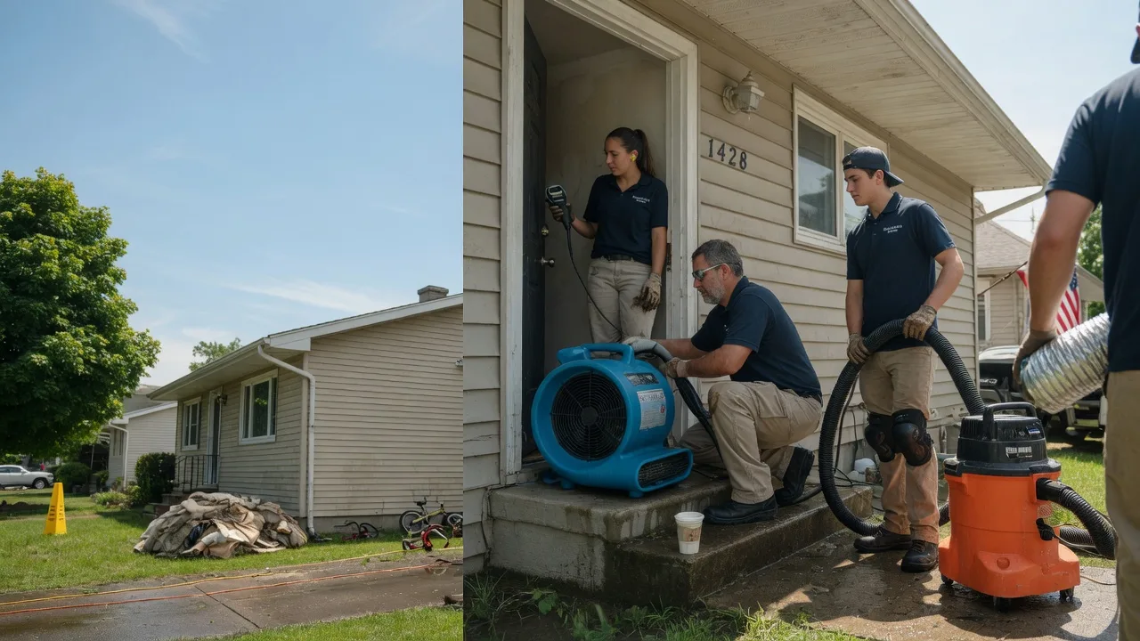 Water Damage Restoration in South China, ME near me
